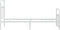vidaXL - Bedframe - met - hoofd- - en - voeteneinde - metaal - wit - 90x200 - cm