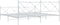 vidaXL - Bedframe - met - hoofd- - en - voeteneinde - metaal - wit - 193x203 - cm