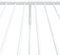 vidaXL - Bedframe - met - hoofd- - en - voeteneinde - metaal - wit - 75x190 - cm