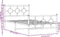 vidaXL - Bedframe - met - hoofd- - en - voeteneinde - metaal - wit - 107x203 - cm
