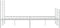 vidaXL - Bedframe - met - hoofd- - en - voeteneinde - metaal - wit - 150x200 - cm