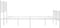 vidaXL - Bedframe - met - hoofd- - en - voeteneinde - metaal - wit - 120 - x - 190 - cm