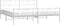 vidaXL - Bedframe - met - hoofd- - en - voeteneinde - metaal - wit - 183x213 - cm