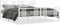 vidaXL - Bedframe - met - hoofd- - en - voeteneinde - metaal - wit - 200x200 - cm