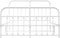 vidaXL - Bedframe - met - hoofd- - en - voeteneinde - metaal - wit - 135x190 - cm