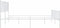 vidaXL - Bedframe - met - hoofd- - en - voeteneinde - metaal - wit - 200x200 - cm