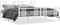 vidaXL - Bedframe - met - hoofd- - en - voeteneinde - metaal - wit - 180x200 - cm