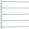 vidaXL - Bedframe - met - hoofd- - en - voeteneinde - metaal - wit - 90x200 - cm