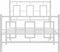 vidaXL - Bedframe - met - hoofd- - en - voeteneinde - metaal - wit - 90x190 - cm