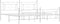 vidaXL - Bedframe - met - hoofd- - en - voeteneinde - metaal - wit - 193x203 - cm