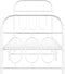vidaXL - Bedframe - met - hoofd- - en - voeteneinde - metaal - wit - 75x190 - cm