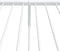 vidaXL - Bedframe - met - hoofd- - en - voeteneinde - metaal - wit - 100x200 - cm