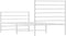 vidaXL - Bedframe - met - hoofd- - en - voeteneinde - metaal - wit - 75x190 - cm