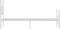 vidaXL - Bedframe - met - hoofd- - en - voeteneinde - metaal - wit - 75x190 - cm