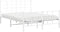 vidaXL - Bedframe - met - hoofd- - en - voeteneinde - metaal - wit - 140x200 - cm