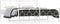 vidaXL - Bedframe - met - hoofd- - en - voeteneinde - metaal - wit - 183x213 - cm