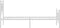 vidaXL - Bedframe - met - hoofd- - en - voeteneinde - metaal - wit - 90x190 - cm