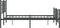 vidaXL-Bedframe-met-hoofd--en-voeteneinde-metaal-zwart-135x190-cm