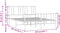 vidaXL - Bedframe - met - hoofd- - en - voeteneinde - metaal - zwart - 120x200 - cm