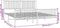 vidaXL - Bedframe - met - hoofd- - en - voeteneinde - metaal - zwart - 200x200 - cm