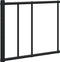 vidaXL - Bedframe - met - hoofd- - en - voeteneinde - metaal - zwart - 120x190 - cm