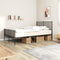 vidaXL - Bedframe - met - hoofd- - en - voeteneinde - metaal - zwart - 140x200 - cm