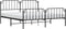 vidaXL - Bedframe - met - hoofd- - en - voeteneinde metaal - zwart - 180x200 - cm