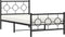 vidaXL - Bedframe - met - hoofd- - en - voeteneinde - metaal - zwart - 100x190 - cm