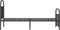vidaXL - Bedframe - met - hoofd- - en - voeteneinde - metaal - zwart - 80x200 - cm