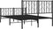 vidaXL - Bedframe - met - hoofd- - en - voeteneinde - metaal - zwart - 120x190 - cm