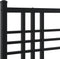 vidaXL - Bedframe - met - hoofd- - en - voeteneinde - metaal - zwart - 80x200 - cm
