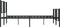 vidaXL - Bedframe - met - hoofd- - en - voeteneinde - metaal - zwart - 200x200 - cm