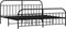 vidaXL - Bedframe - met - hoofd- - en - voeteneinde - metaal - zwart - 193x203 - cm
