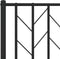 vidaXL - Bedframe - met - hoofd- - en - voeteneinde - metaal - zwart - 75x190 - cm