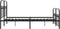 vidaXL - Bedframe - met - hoofd- - en - voeteneinde - metaal - zwart - 140x190 - cm