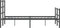 vidaXL - Bedframe - met - hoofd- - en - voeteneinde metaal - zwart - 120x200 - cm