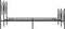 vidaXL - Bedframe - met - hoofd- - en - voeteneinde - metaal - zwart - 120x200 - cm