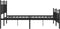 vidaXL - Bedframe - met - hoofd- - en - voeteneinde - metaal - zwart - 140x200 - cm