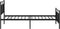 vidaXL - Bedframe - met - hoofd- - en - voeteneinde - metaal - zwart - 100x200 - cm