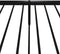 vidaXL - Bedframe - met - hoofd- - en - voeteneinde - metaal - zwart - 107x203 - cm