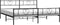 vidaXL - Bedframe - met - hoofd- - en - voeteneinde - metaal - zwart - 193x203 - cm