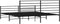 vidaXL - Bedframe - met - hoofd- - en - voeteneinde - metaal - zwart - 193x203 - cm