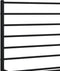 vidaXL - Bedframe - met - hoofd- - en - voeteneinde - metaal - zwart - 150x200 - cm