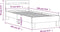 vidaXL - Bedframe - met - hoofdbord - bewerkt - hout - wit - 75x190 - cm