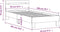 vidaXL - Bedframe - met - hoofdbord - bewerkt - hout - wit - 90x200 - cm