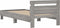 vidaXL - Bedframe - met - hoofdbord - en - LED - grijs - sonoma - eiken - 100x200 - cm