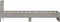 vidaXL - Bedframe - met - hoofdbord - en - LED - grijs - sonoma - eikenkleur - 90x190 - cm