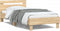 vidaXL - Bedframe - met - hoofdbord - en - LED - sonoma - eikenkleurig - 100x200 - cm