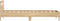 vidaXL - Bedframe - met - hoofdbord - en - LED - sonoma - eikenkleurig - 90x190 - cm