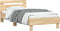 vidaXL - Bedframe - met - hoofdbord - en - LED - sonoma - eikenkleurig - 100x200 - cm